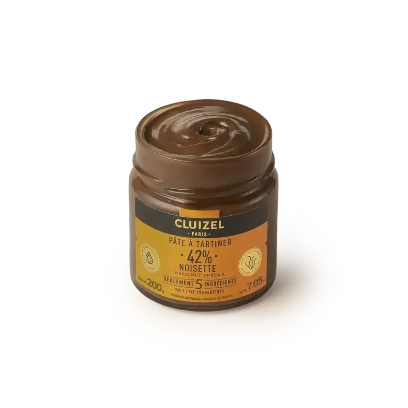 Hazelnut spread 42% 200g | CLUIZEL