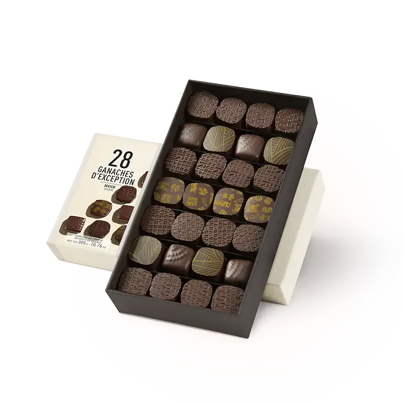 Coffret Ganaches d'Exception noir N°28