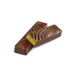 Dubaï pure pistachio praline chocolate bar | CLUIZEL