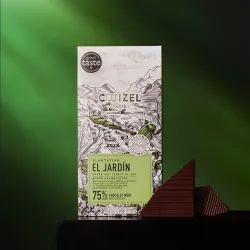 Tablette Plantation El Jardín chocolat Noir 75%| CLUIZEL