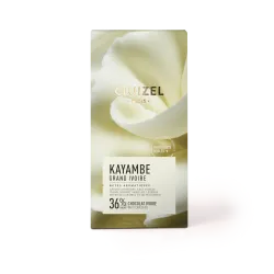 KAYAMBE GRAND IVOIRE bar 36%, white chocolate | CLUIZEL